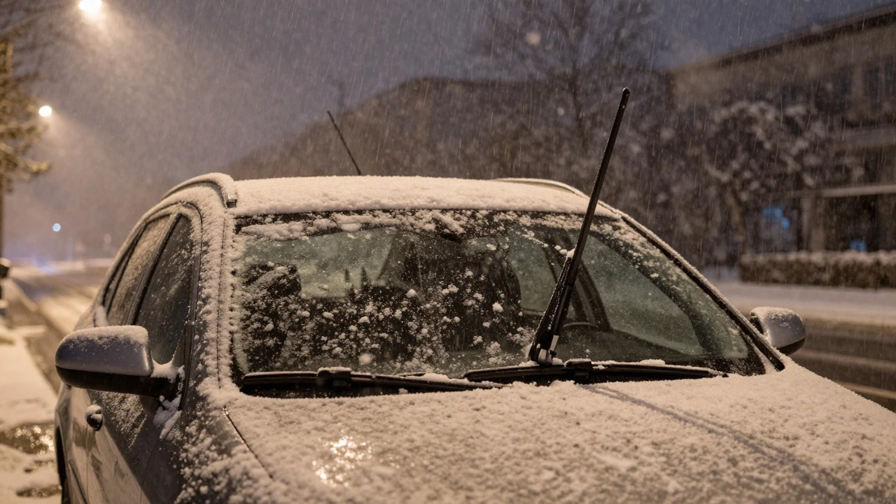Should Windshield Wipers Be Up or Down in Snow? The Safe Answer