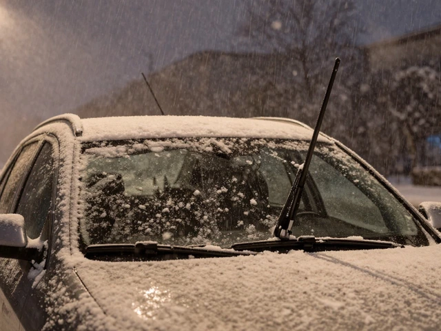 Should Windshield Wipers Be Up or Down in Snow? The Safe Answer